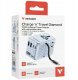Verbatim Travel Adapter EU/UK/US GaN 2xUSB-C/2xUSB-A/1xUSB-C PD 100W blue 30192 7