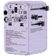 Verbatim Travel Adapter EU/UK/US GaN 2xUSB-C/2xUSB-A/1xUSB-C PD 100W purple 30193 6