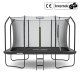 Trampolina ogrodowa Zipro Jump Pro Quadro z siatką wewnętrzną 366 x 244 cm 1