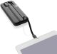 Power bank 10000 mAh ze zintegrowanymi kablami Turbopack 4