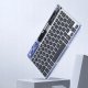 Klawiatura Dux Ducis Keyboard (CK Series) bezprzewodowa do laptopa / tabletu / telefonu przezroczysta 3