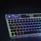 Klawiatura Dux Ducis Keyboard (CK Series) bezprzewodowa do laptopa / tabletu / telefonu przezroczysta 10
