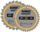 DEWALT PIŁA TARCZ.165x20mm 2szt. 24T i 36T CONSTRUCTION 1