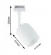 Reflektor na szynoprzewód URail BLOSSOM GU9 max.10W 230V biały RAL9003 / metal 3