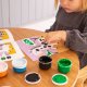 Mój pierwszy zestaw artystyczny Apli Kids - Malowanie palcami 2
