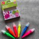 Farby w tubie z pędzelkiem Apli Kids - Kolory neonowe 6 szt. 8