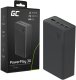 Greencell PowerPlay 30 - czarny powerbank 30 000mAh, 22,5W, 4 porty 10