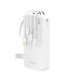 Powerbank Dudao K11 Pro 20000mAh z wbudowanymi kablami biały 1
