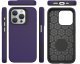 Vmax nakładka Triangle Case do Samsung Galaxy A15 4G / A15 5G ciemny fiolet 4