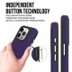 Vmax nakładka Triangle Case do Samsung Galaxy A15 4G / A15 5G ciemny fiolet 5