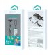 Kabel USB Devia Devia kabel uniwersalna smycz 2w1 PD USB-C - Lightning 0,3 m 27W czarny 6