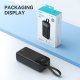 Powerbank BWOO 65W power bank 30000 mAh 2 x USB-A, 1 x Type C z wyświetlaczem LCD czarny 6