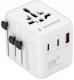 Gembird GEMBIRD Uniwersalny adapter podróżny 20W biały 1