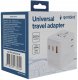 Gembird GEMBIRD Uniwersalny adapter podróżny 20W biały 6