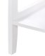 Szafka ze szklanymi drzwiami Z półką INLET Drewno 80 cm Biały 8