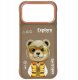 Etui Nimmy Cool&Cute 2.0 Bear do iPhone 17 Pro Max bezowy 1