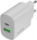 CANYON charger OnCharge 250 25W 1xPD 1xQC EU White 3