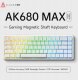 Klawiatura gamingowa mechaniczna AK680 MAX Magnetic Switch-ABS White Keycaps-RGB -Aluminum Positioning Plate-Wired Version 1