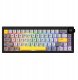 Klawiatura gamingowa mechaniczna AK650 Dream Weaver Switch -Black-Gray-Yellow- 3 Model-With Screen RGB 1