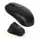 Mysz gamingowa bezprzewodowa Ajazz AJ159PRO -3 Mod-Black-Pixart 3395-8K Charging Dock 2