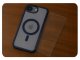 Hello Case Etui do Apple iPhone 16e (Do Magsafe, Przezroczyste, Granatowe) Szkło 9H 6