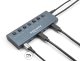 HUB USB Delock Typ-C 7 portów 5 Gbps z przełącznikami (63410) 1