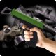Skleplolki PISTOLET ASG NA KULKI PLASTIKOWE METALOWY GLOCK REPLIKA W PUDEŁU + KULKI 2