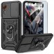 krainaGSM Etui do Samsung Galaxy Xcover 7 PANCERNE SLIDE RING CASE + SZKŁO 9H 1