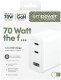 Ładowarka PanzerGlass TURBO 70W MULTIPLE CHARGER INCL 3