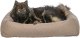 Caliente, legowisko, dla psa/kota, brązowe, 100 x 70 cm 6