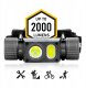 Ładowalna latarka czołowa LED Force PRO - 2000 lumenów 8