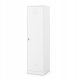 Metalowa szafa gospodarcza AGNES, 500 x 1850 x 500 mm, biała 4