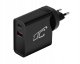 Ładowarka LTC Ładowarka sieciowa MAX QC 3.0 PD 65W USB QC 3A GN.EU/USA czarna 1