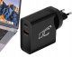 Ładowarka LTC Ładowarka sieciowa MAX QC 3.0 PD 65W USB QC 3A GN.EU/USA czarna 3