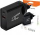 Ładowarka LTC Ładowarka sieciowa MAX QC 3.0 PD 65W USB QC 3A GN.EU/USA czarna 5