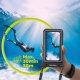 Mobile Origin Waterproof Floating Case with Small Pouch 6,8" - black/white 9