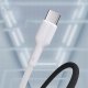 Kabel USB Dudao USB-C - Lightning 2 m Biały (6976625334575) 4