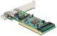Delock - Netzwerkadapter - PCI Low-Profile - 10/100/1000Base-T(X) x 1 2