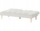Sofa rozkładana dla 3 osób SILJAN Złamana biel 7