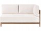 Beliani Sofa ogrodowa ze stolikiem dla 2 osób SAMPIERI Metal Brązowy 4
