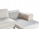 Narożnik dla 4 osób KIRUNA Welur Jasnobeżowy Lewostronny 9