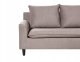Narożnik dla 3 osób ELVENES Beżowoszary Lewostronny 6