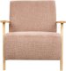 Fotel LESJA Różowy 4