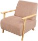 Fotel LESJA Różowy 6