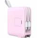 Mobile Origin Powerbank & Travel Charger, Lightning/USB-C Cable, MagSafe/AW/iPhone Compatible, pink 4