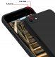 Etui Czarne Matowe Silikon Slim do iPhone 7 | 8 | SE | 2020 | 2022 + SZKŁO 4