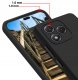 krainaGSM Etui Czarne Matowe Silikon Slim do Honor 400 Lite + SZKŁO 9H 4