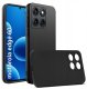 krainaGSM Etui Czarne Matowe Silikon Slim do Motorola Edge 60 | 60 Fusion 1