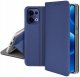 Etui z klapką do Oppo Reno 13 5G Zamykane Granatowe Futerał + Szkło 9H 5