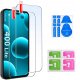 krainaGSM ZESTAW Etui do Honor 400 Lite | Matowe Czarne Silikon Slim + 2 SZTUKI SZKŁO 8